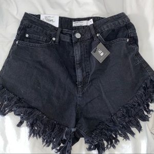 Garage cheeky festival denim short
